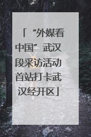 “外媒看中国”武汉段采访活动首站打卡武汉经开区