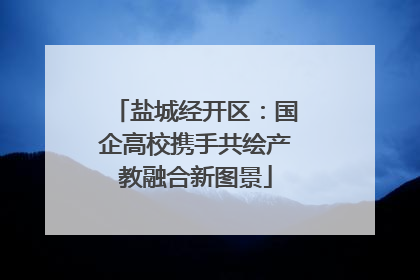 盐城经开区：国企高校携手共绘产教融合新图景
