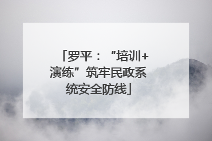 罗平：“培训+演练”筑牢民政系统安全防线
