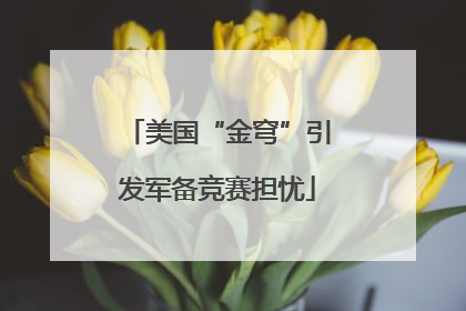 美国“金穹”引发军备竞赛担忧