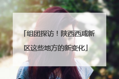 组团探访！陕西西咸新区这些地方的新变化