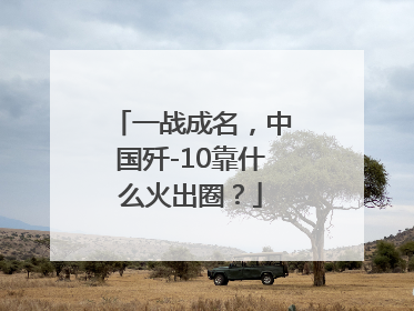 一战成名，中国歼-10靠什么火出圈？