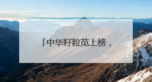 中华籽粒苋上榜，与抖音、美团并列，育种公司来自武汉