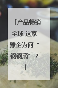 产品畅销全球 这家豫企为何“钢钢滴”？