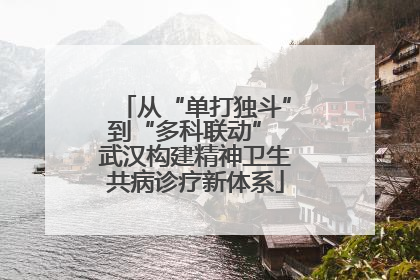 从“单打独斗”到“多科联动” 武汉构建精神卫生共病诊疗新体系