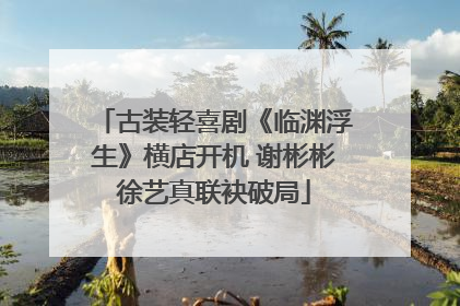古装轻喜剧《临渊浮生》横店开机 谢彬彬徐艺真联袂破局