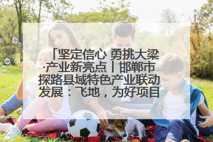 坚定信心 勇挑大梁·产业新亮点丨邯郸市探路县域特色产业联动发展：飞地，为好项目跨域安个家