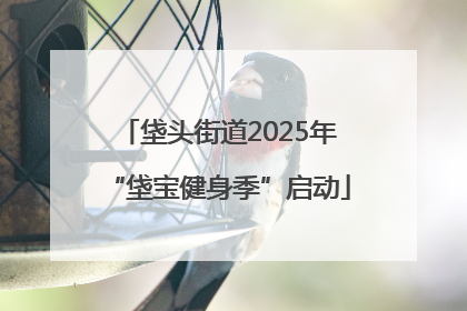 垡头街道2025年“垡宝健身季”启动