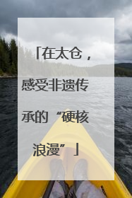 在太仓，感受非遗传承的“硬核浪漫”