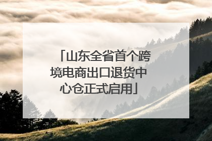 山东全省首个跨境电商出口退货中心仓正式启用