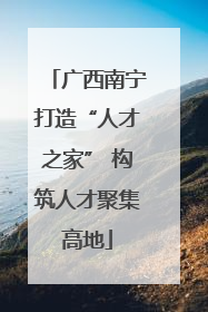 广西南宁打造“人才之家” 构筑人才聚集高地