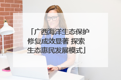 广西海洋生态保护修复成效显著 探索生态惠民发展模式