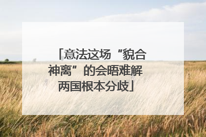 意法这场“貌合神离”的会晤难解两国根本分歧