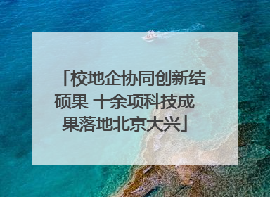 校地企协同创新结硕果 十余项科技成果落地北京大兴