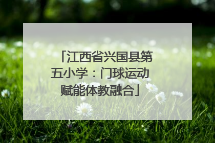 江西省兴国县第五小学：门球运动赋能体教融合