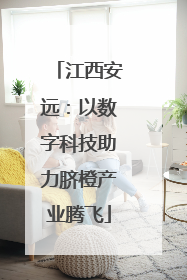 江西安远：以数字科技助力脐橙产业腾飞
