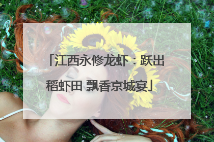 江西永修龙虾：跃出稻虾田 飘香京城宴