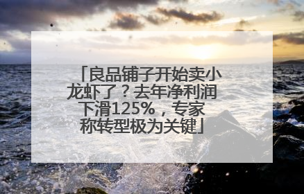 良品铺子开始卖小龙虾了？去年净利润下滑125%，专家称转型极为关键
