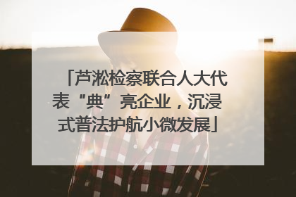 芦淞检察联合人大代表“典”亮企业，沉浸式普法护航小微发展