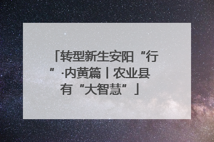 转型新生安阳“行”·内黄篇丨农业县有“大智慧”