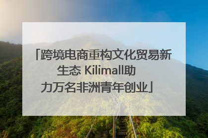 跨境电商重构文化贸易新生态 Kilimall助力万名非洲青年创业