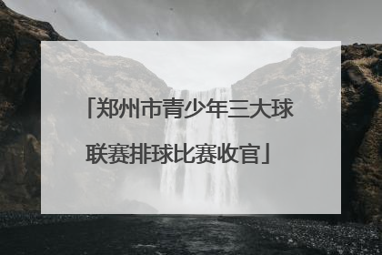郑州市青少年三大球联赛排球比赛收官