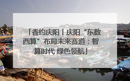 香约庆阳丨庆阳“东数西算”布局未来赛道：智算时代 绿色领航