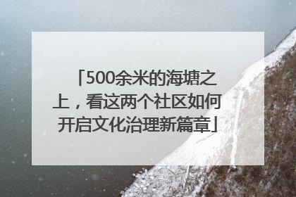 500余米的海塘之上，看这两个社区如何开启文化治理新篇章