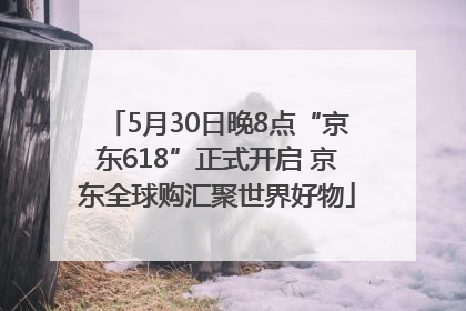 5月30日晚8点“京东618”正式开启 京东全球购汇聚世界好物