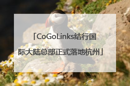 CoGoLinks结行国际大陆总部正式落地杭州